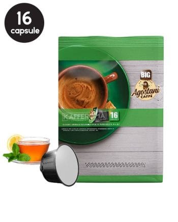 16 Capsule Agostani Ceai Lamaie - Compatibile Dolce Gusto