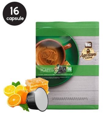 16 Capsule Agostani Ginseng, Miere si Lamaie - Compatibile Dolce Gusto