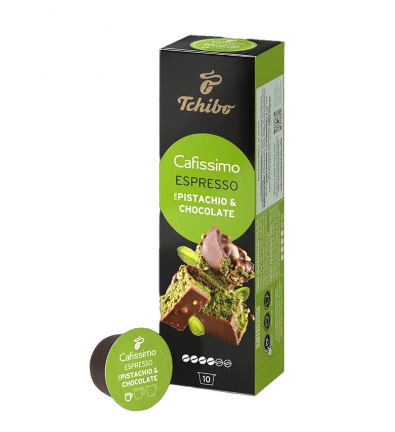 10 Capsule Tchibo Cafissimo Fistic si Ciocolata 10 Capsule Tchibo Cafissimo Fistic si Ciocolata