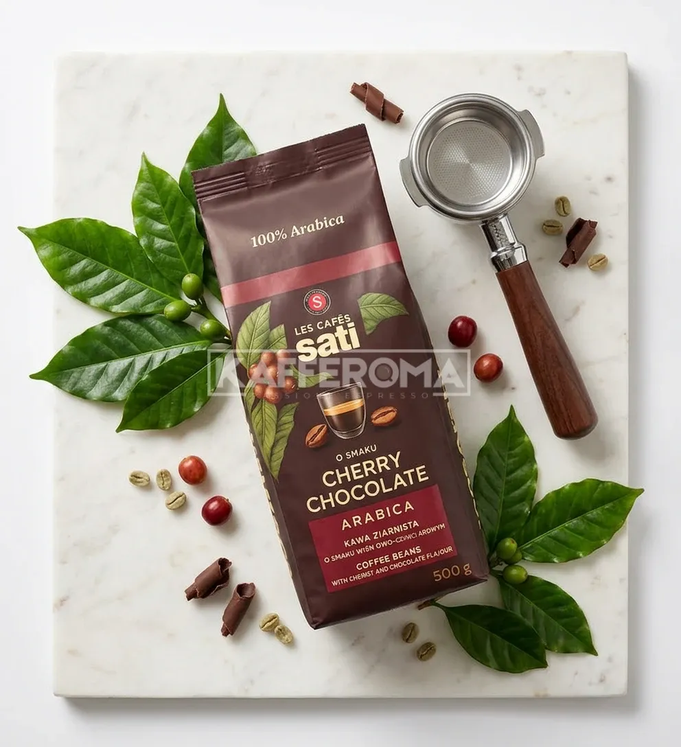 Cafea Boabe Cafe Sati Cherry Chocolate 500gr Cafea Boabe Cafe Sati Cherry Chocolate 500gr
