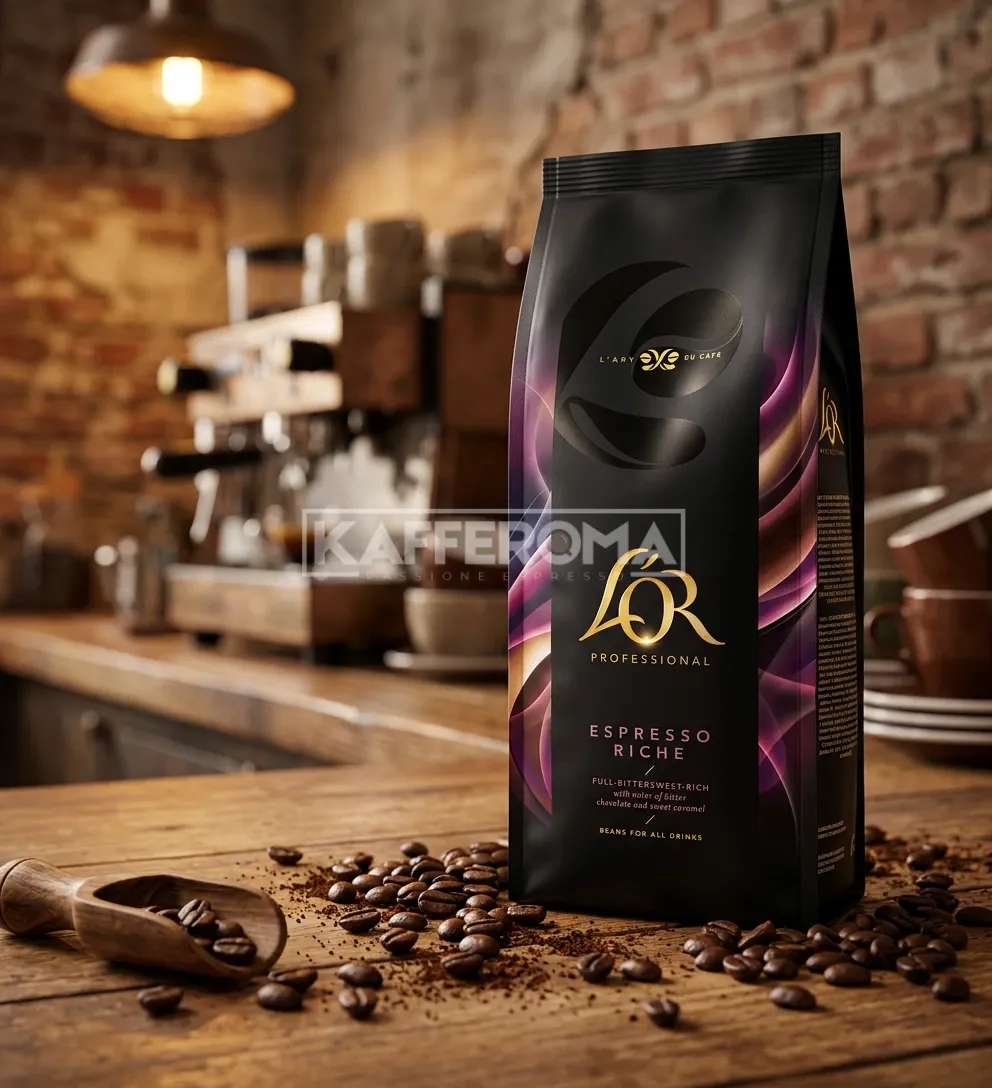 Cafea Boabe L'or Professional Espresso Riche 1kg Cafea Boabe L'or Professional Espresso Riche 1kg