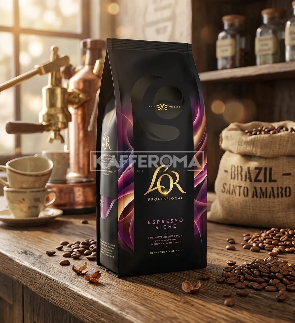 Cafea Boabe L'or Professional Espresso Riche 1kg Cafea Boabe L'or Professional Espresso Riche 1kg
