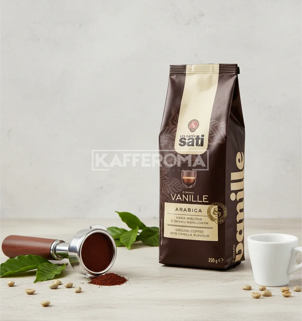 Cafea Macinata Cafe Sati Vanilia 250gr Cafea Macinata Cafe Sati Vanilia 250gr