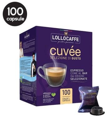 100 Capsule Lollo Caffe Miscela Cuvee – Compatibile A Modo Mio 100 Capsule Lollo Caffe Miscela Cuvee – Compatibile A Modo Mio