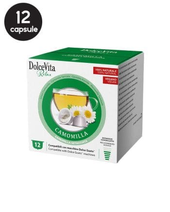12 Capsule DolceVita Ceai Musetel - Compatibile Dolce Gusto