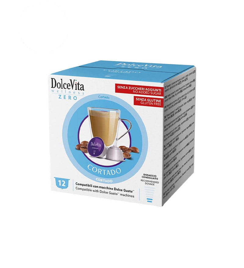12 Capsule DolceVita Cortado - Compatibile Dolce Gusto 12 Capsule DolceVita Cortado - Compatibile Dolce Gusto