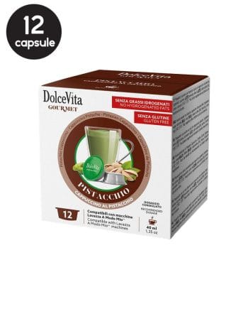 12 Capsule DolceVita Fistic - Compatibile A Modo Mio