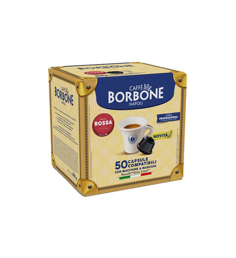 50 Capsule Borbone Miscela Rossa - Compatibile Dolce Gusto 50 Capsule Borbone Miscela Rossa - Compatibile Dolce Gusto