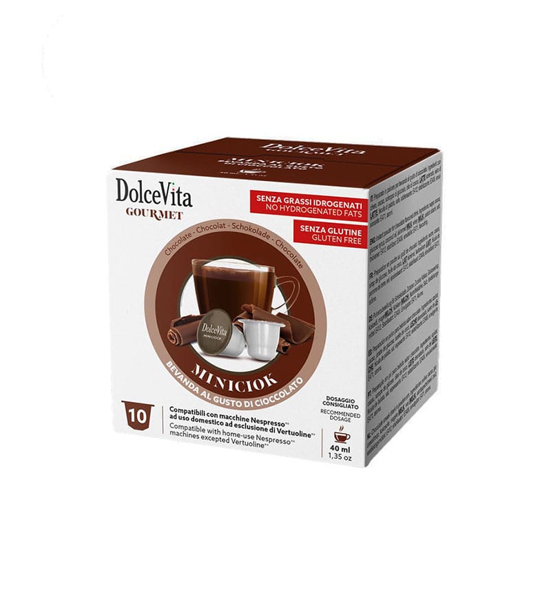 10 Capsule DolceVita Miniciock - Compatibile Nespresso 10 Capsule DolceVita Miniciock - Compatibile Nespresso