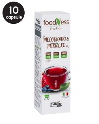 10 Capsule FoodNess Ceai Rodie & Afine - Compatibile Cafissimo / Caffitaly / BeanZ 10 Capsule FoodNess Ceai Rodie & Afine - Compatibile Cafissimo / Caffitaly / BeanZ