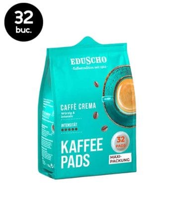 32 Paduri Eduscho Caffe Crema Vollmunding - Compatibile Senseo