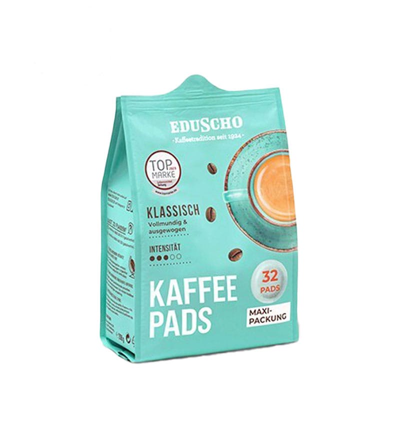32 Paduri Eduscho Klassisch Vollmunding - Compatibile Senseo 32 Paduri Eduscho Klassisch Vollmunding - Compatibile Senseo