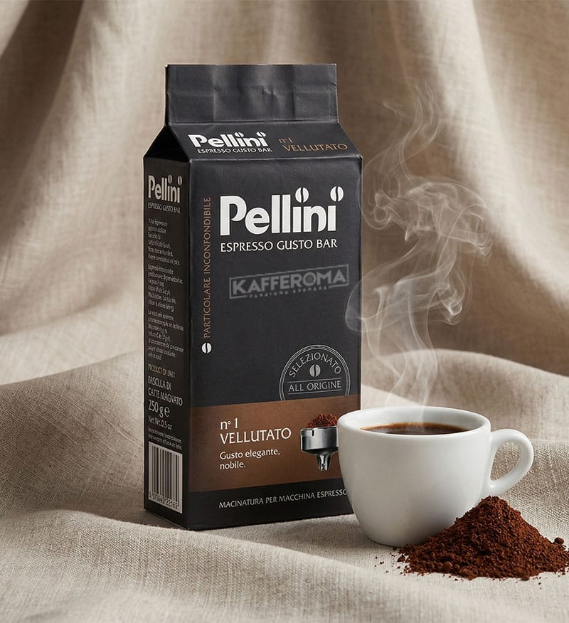 Cafea Macinata Pellini N1 Vellutato 250gr Cafea Macinata Pellini N1 Vellutato 250gr