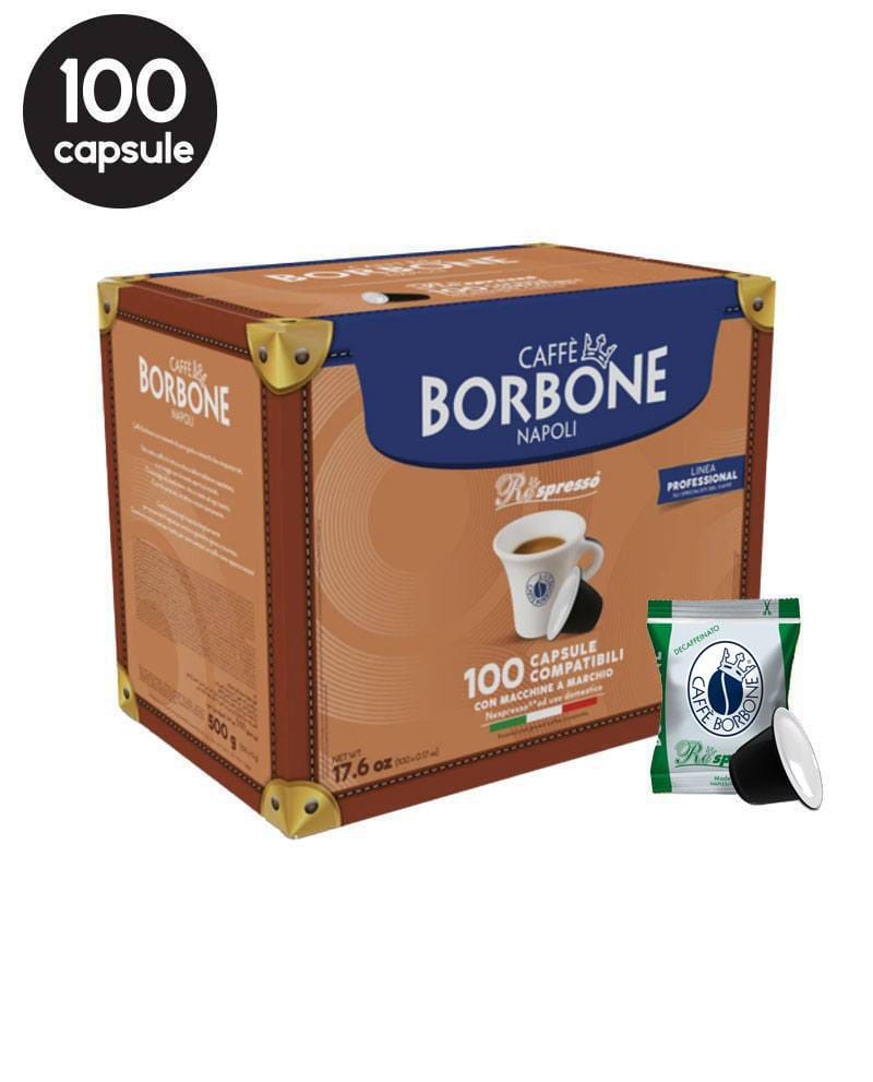 100 Capsule Borbone Respresso Miscela Dek - Compatibile Nespresso 100 Capsule Borbone Respresso Miscela Dek - Compatibile Nespresso
