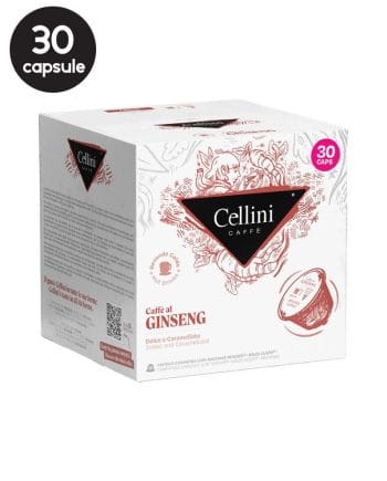 30 Capsule Cellini Caffe al Ginseng – Compatibile Dolce Gusto