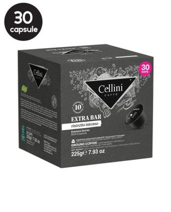 30 Capsule Cellini Extra Bar Ristretto Intenso – Compatibile Dolce Gusto