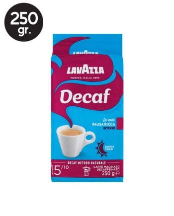 Cafea Macinata Lavazza Intenso Decaf 250gr
