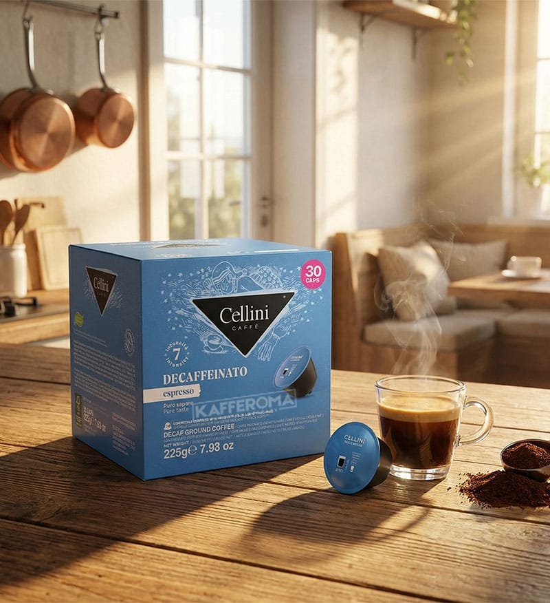 30 Capsule Cellini Espresso Decaffeinato – Compatibile Dolce Gusto 30 Capsule Cellini Espresso Decaffeinato – Compatibile Dolce Gusto