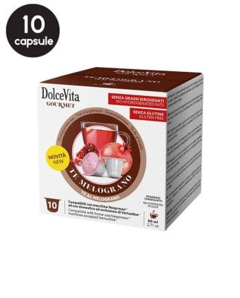 10 Capsule DolceVita Ceai de Rodie - Compatibile Nespresso 10 Capsule DolceVita Ceai de Rodie - Compatibile Nespresso