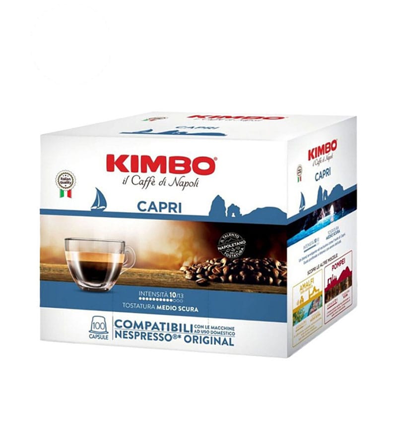 100 Capsule Kimbo Capri - Compatibile Nespresso 100 Capsule Kimbo Capri - Compatibile Nespresso