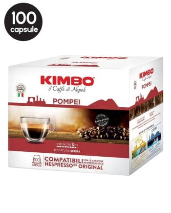 100 Capsule Kimbo Pompei - Compatibile Nespresso 100 Capsule Kimbo Pompei - Compatibile Nespresso