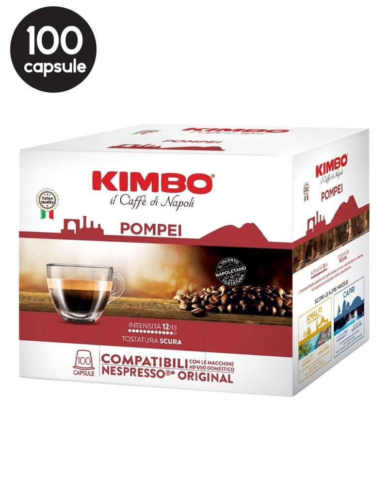 100 Capsule Kimbo Pompei - Compatibile Nespresso 100 Capsule Kimbo Pompei - Compatibile Nespresso