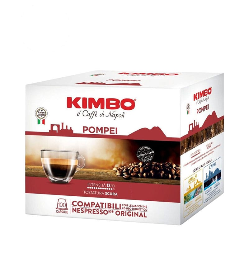 100 Capsule Kimbo Pompei - Compatibile Nespresso 100 Capsule Kimbo Pompei - Compatibile Nespresso