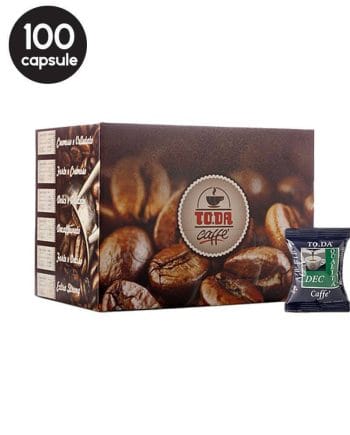 100 Capsule To.Da Caffe Dek - Compatibile Espresso Point