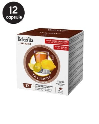 12 Capsule DolceVita Ceai Lamaie - Compatibile A Modo Mio