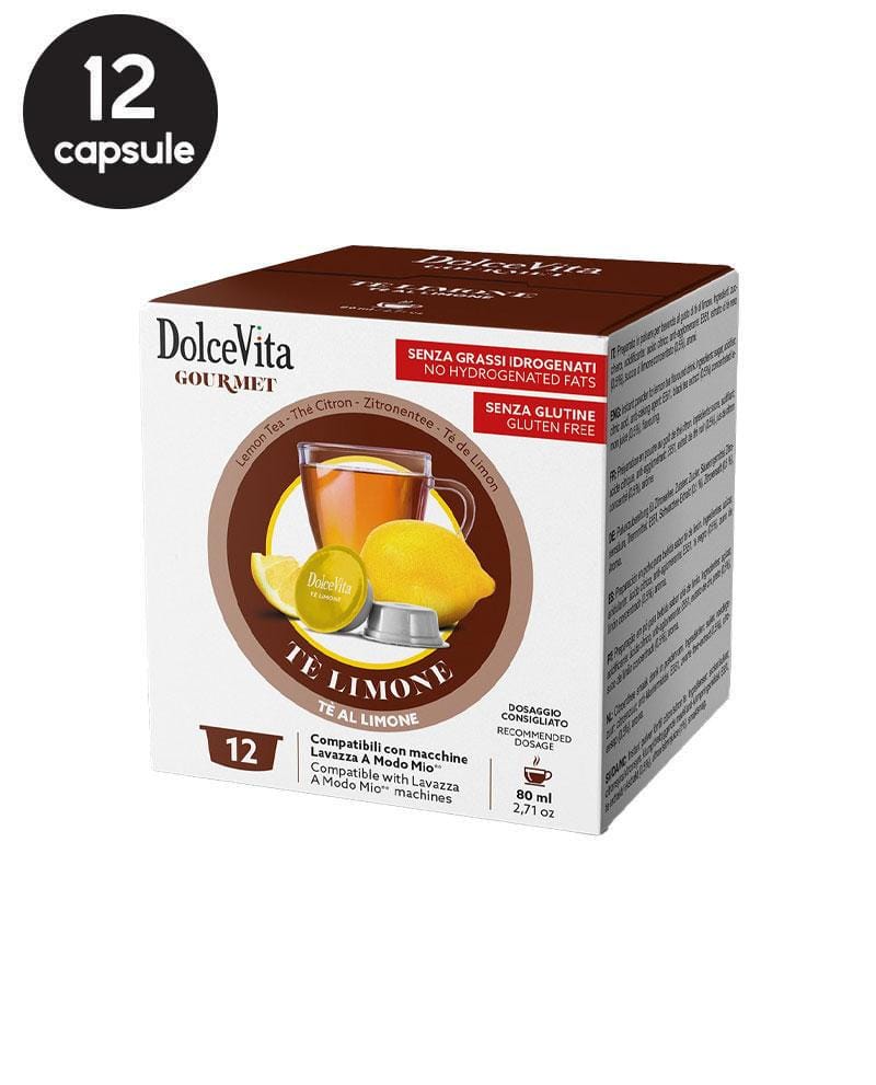 12 Capsule DolceVita Ceai Lamaie - Compatibile A Modo Mio 12 Capsule DolceVita Ceai Lamaie - Compatibile A Modo Mio