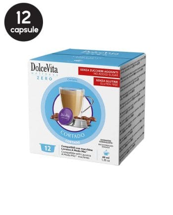 12 Capsule DolceVita Cortado - Compatibile A Modo Mio