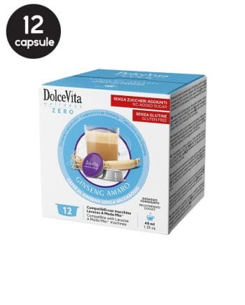 12 Capsule DolceVita Ginseng Amaro - Compatibile A Modo Mio