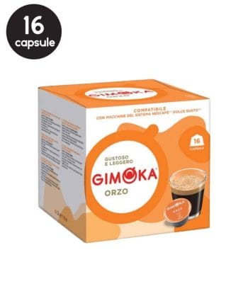 16 Capsule Gimoka Orzo – Compatibile Dolce Gusto