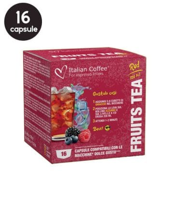16 Capsule Italian Coffee Ceai Fructe - Compatibile Dolce Gusto 16 Capsule Italian Coffee Ceai Fructe - Compatibile Dolce Gusto