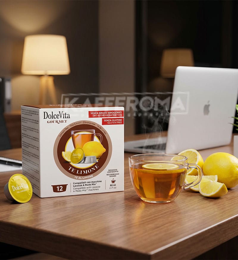 12 Capsule DolceVita Ceai Lamaie - Compatibile A Modo Mio 12 Capsule DolceVita Ceai Lamaie - Compatibile A Modo Mio