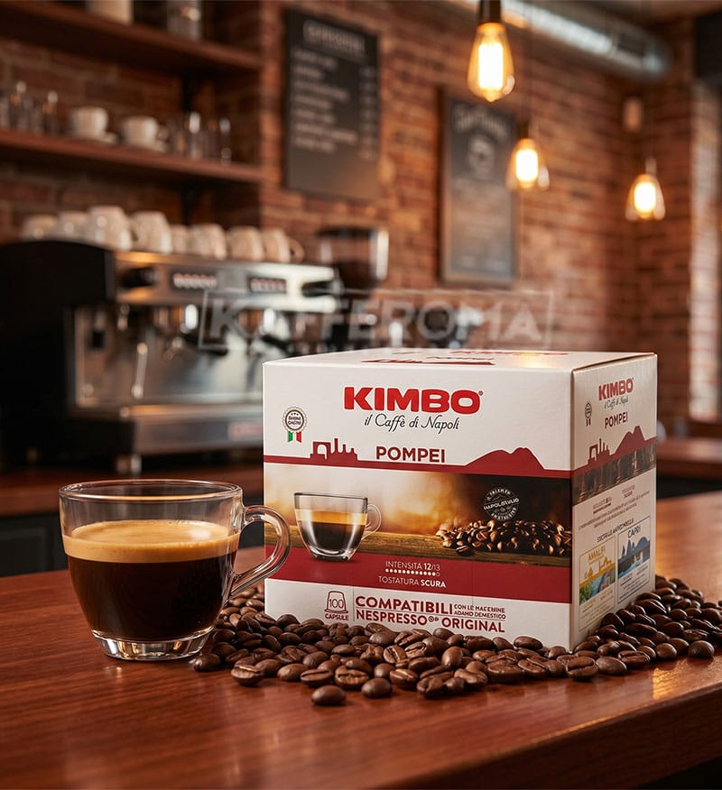 100 Capsule Kimbo Pompei - Compatibile Nespresso 100 Capsule Kimbo Pompei - Compatibile Nespresso