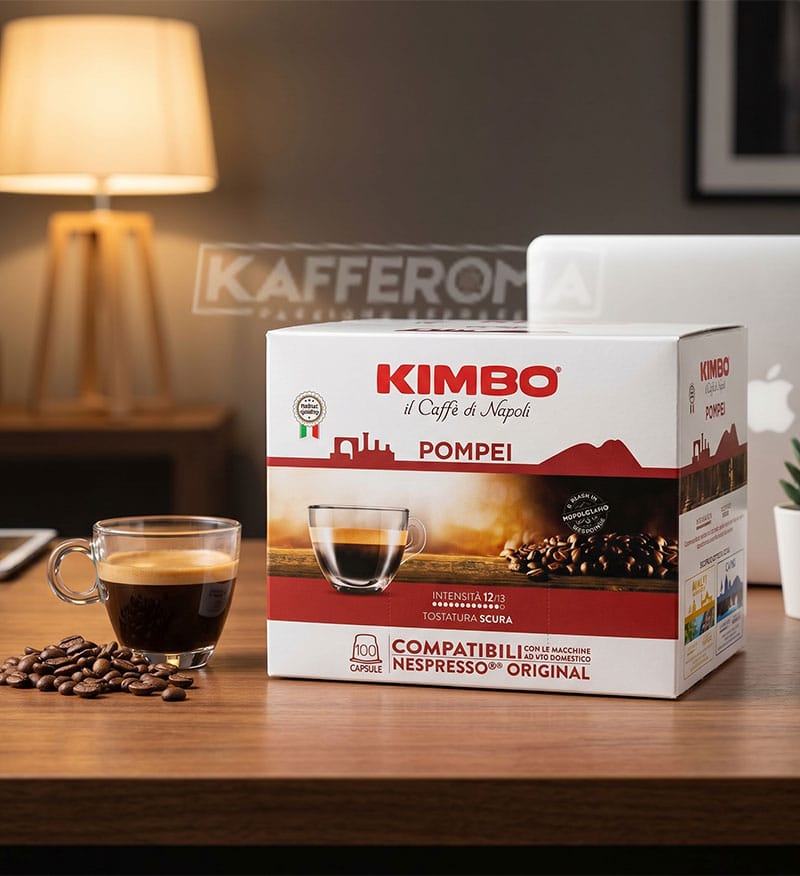 100 Capsule Kimbo Pompei - Compatibile Nespresso 100 Capsule Kimbo Pompei - Compatibile Nespresso