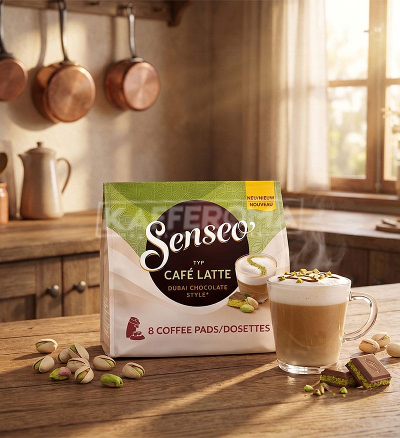 8 Paduri JDE Senseo Cafe Latte Dubai Chocolate 8 Paduri JDE Senseo Cafe Latte Dubai Chocolate