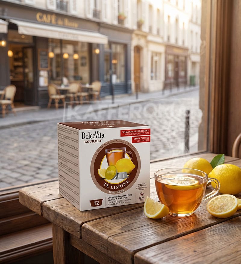 12 Capsule DolceVita Ceai Lamaie - Compatibile A Modo Mio 12 Capsule DolceVita Ceai Lamaie - Compatibile A Modo Mio