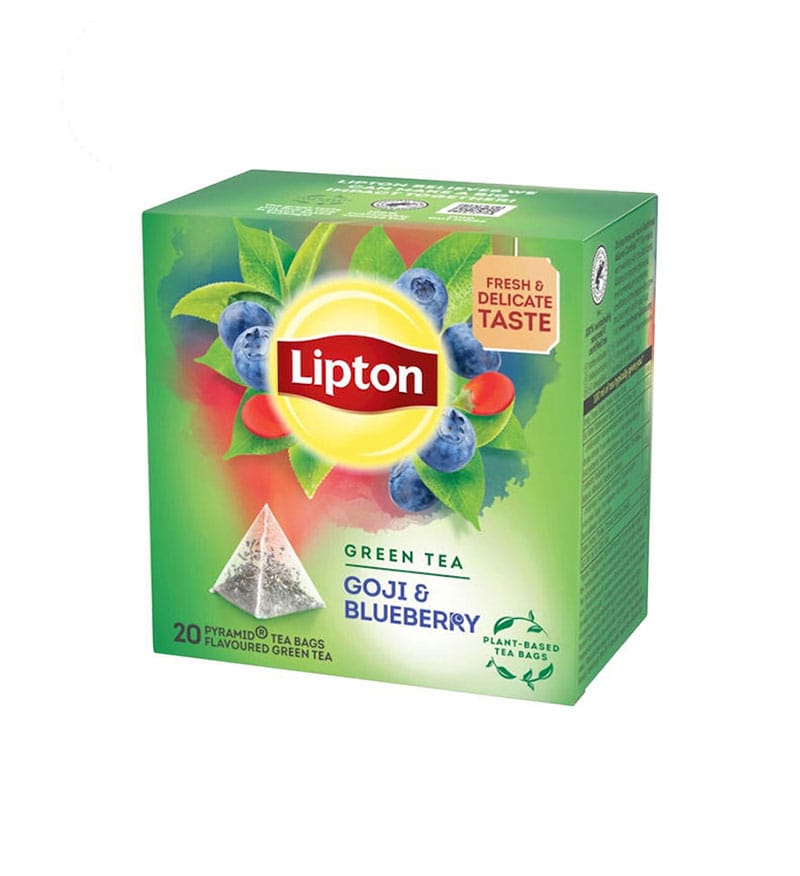 20 Plicuri Ceai Verde Goji si Afine - Lipton 20 Plicuri Ceai Verde Goji si Afine - Lipton