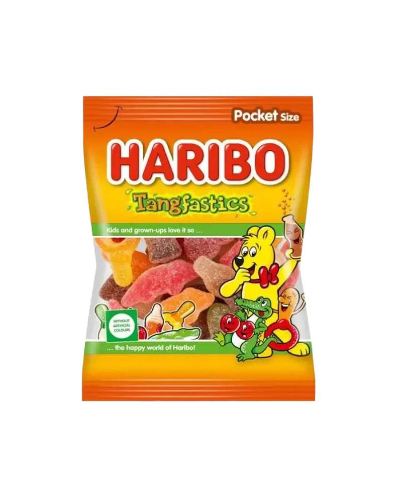 Bomboane Gumate Haribo Tangfastics 100gr. Bomboane Gumate Haribo Tangfastics 100gr.