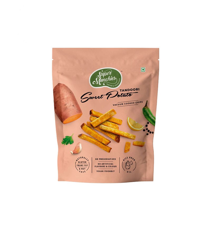 Chipsuri de Cartof Dulce - Super Munchies 60gr. Chipsuri de Cartof Dulce - Super Munchies 60gr.