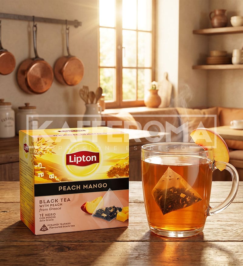 20 Plicuri Ceai Negru Piersica si Mango - Lipton 20 Plicuri Ceai Negru Piersica si Mango - Lipton