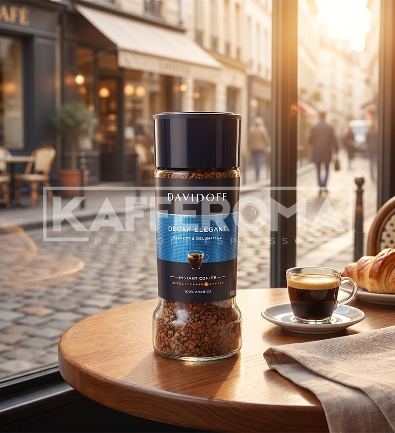 Cafea Instant Davidoff Elegant Decaf 100gr Cafea Instant Davidoff Elegant Decaf 100gr