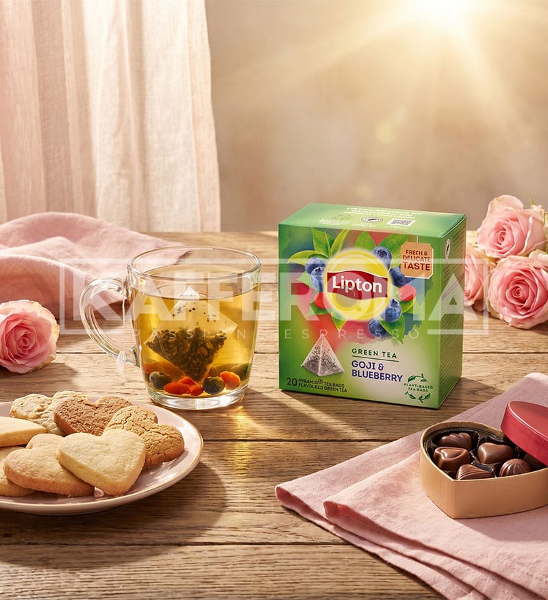 20 Plicuri Ceai Verde Goji si Afine - Lipton 20 Plicuri Ceai Verde Goji si Afine - Lipton