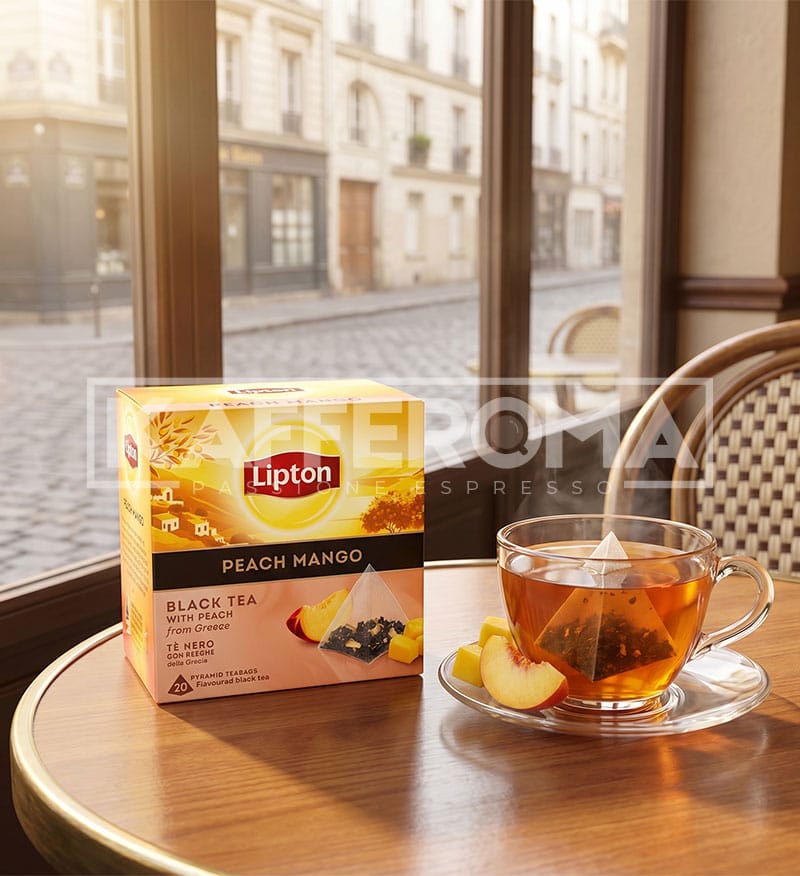 20 Plicuri Ceai Negru Piersica si Mango - Lipton 20 Plicuri Ceai Negru Piersica si Mango - Lipton
