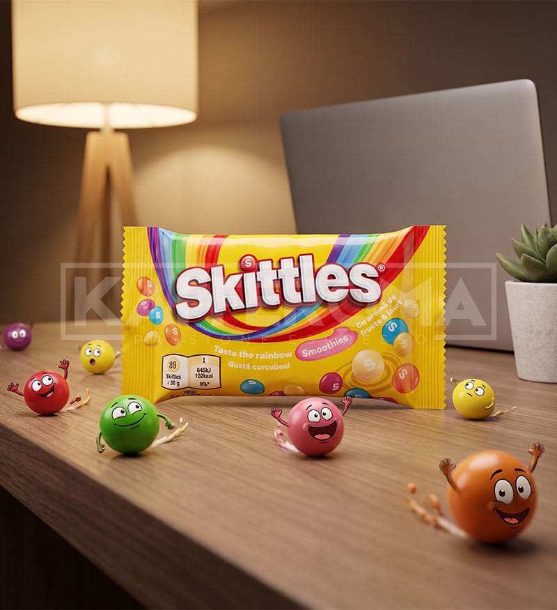 Bomboane Gumate Skittles Smoothies 14gr. Bomboane Gumate Skittles Smoothies 14gr.