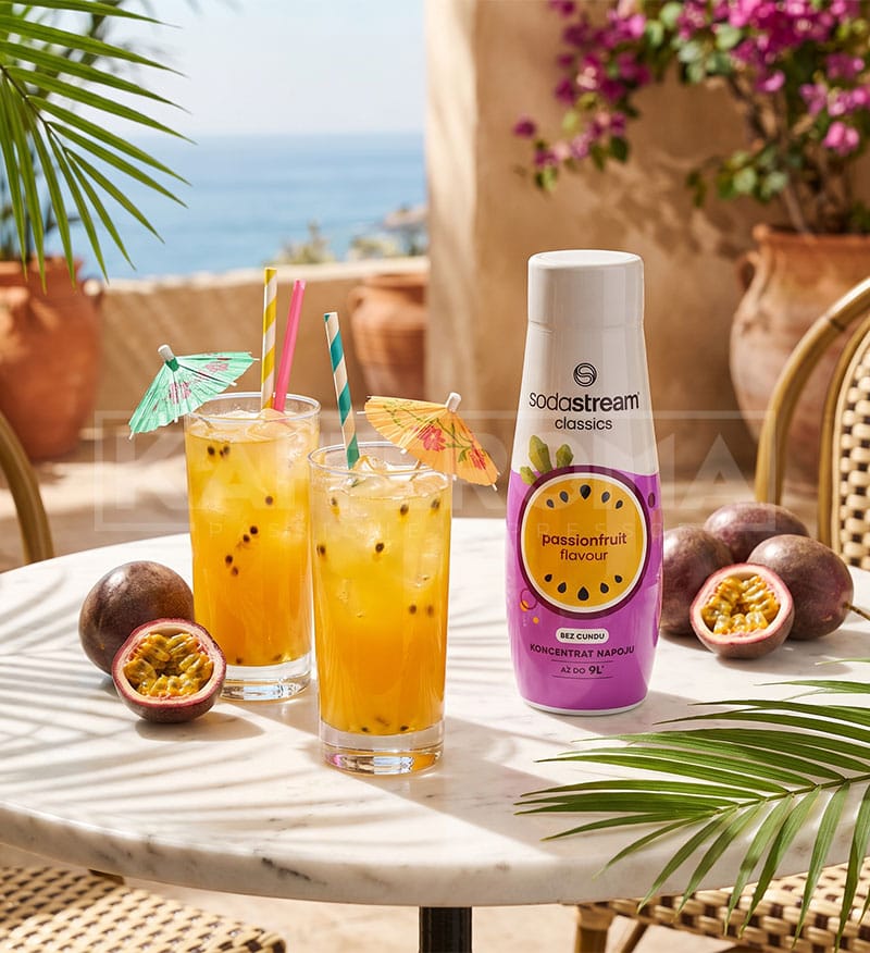 SodaStream Fructul Pasiunii - Sirop Concentrat 440ml SodaStream Fructul Pasiunii - Sirop Concentrat 440ml