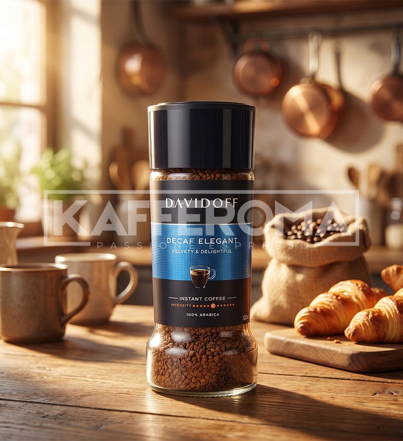Cafea Instant Davidoff Elegant Decaf 100gr Cafea Instant Davidoff Elegant Decaf 100gr