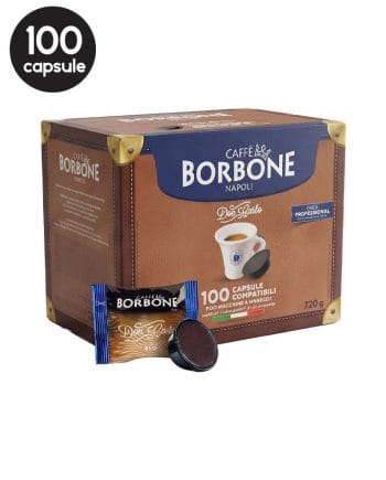 100 Capsule Borbone Espresso Miscela Blu – Compatibile A Modo Mio